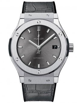 Đồng Hồ :   HUBLOT CLASSIC FUSION Titanium Gray Dial New 2022  ( 42mm ) 