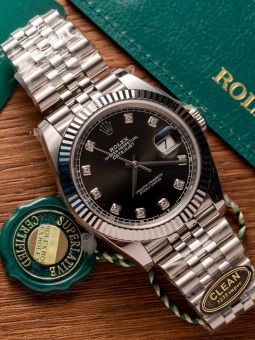 Đồng Hồ: Rolex Datejust 126334 41mm Mặt Số Đen