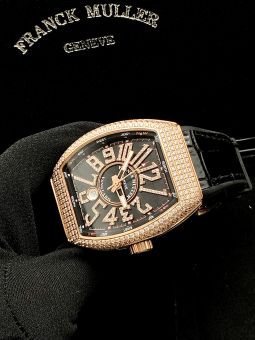 Đồng Hồ Fank Muller V45 Rose Gold VANGUARD REPLICA 1:1 