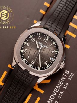 Đồng Hồ: Patek Nautilus Aquanaut 5167A-001 Mặt Số Đen Rep 1:1