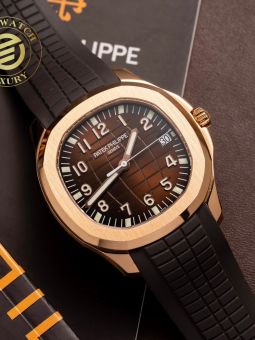 Đồng Hồ Patek Philippe Aquanaut 5167r 40mm Dial Nâu Rep 1:1 