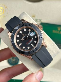 Đồng Hồ: Rolex Yacht Master 42mm vàng hồng Rep 1:1