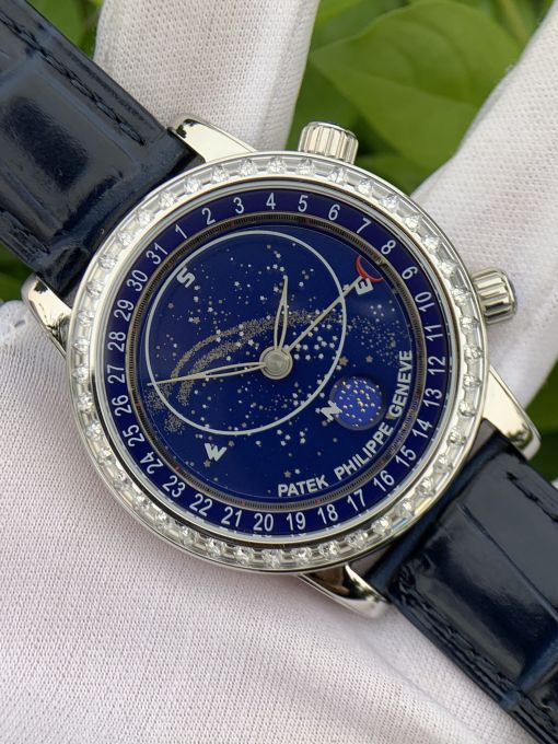 Đồng Hồ Patek Philiip Replica 1-1 6104g-001 Grand Complications (Giải Ngân Hà Thu Nhỏ) 