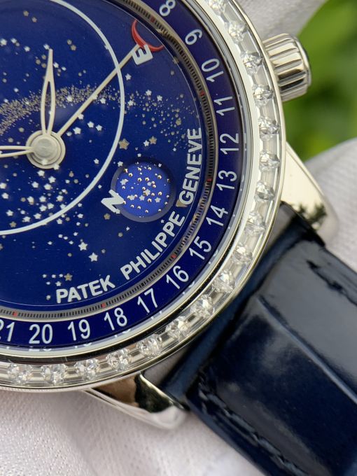 Đồng Hồ Patek Philiip Replica 1-1 6104g-001 Grand Complications (Giải Ngân Hà Thu Nhỏ) 