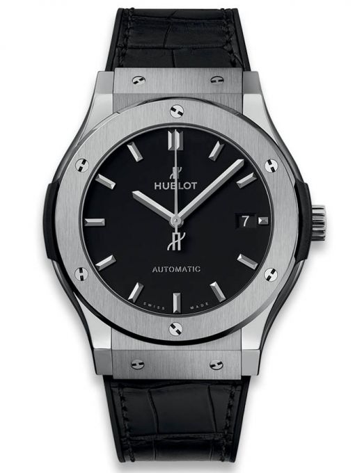 HUBLOT CLASSIC FUSION Titanium Black dial New 2022 ( 42mm )