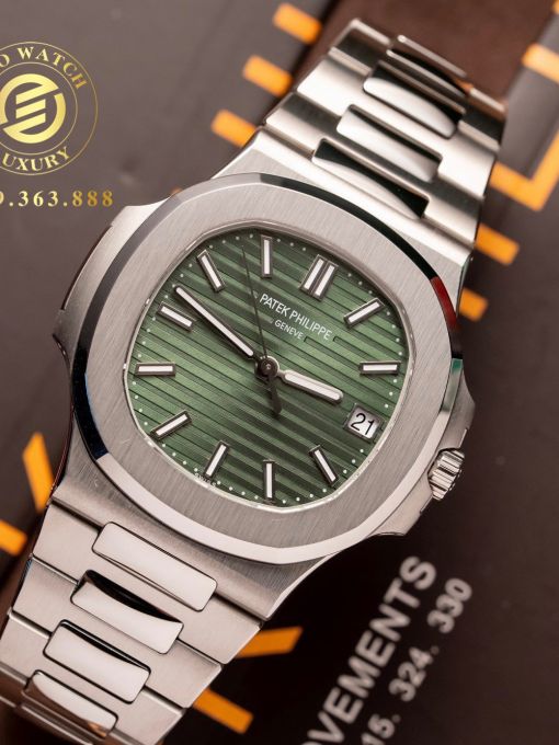 Đồng Hồ: Patek Philippe Nautilus 5711 Mặt Số Green Rep 1:1