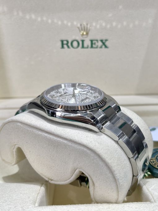 Đồng Hồ: ROLEX DATEJUST 126234 Like Auth 1:1 Mặt Vi Tính Trắng