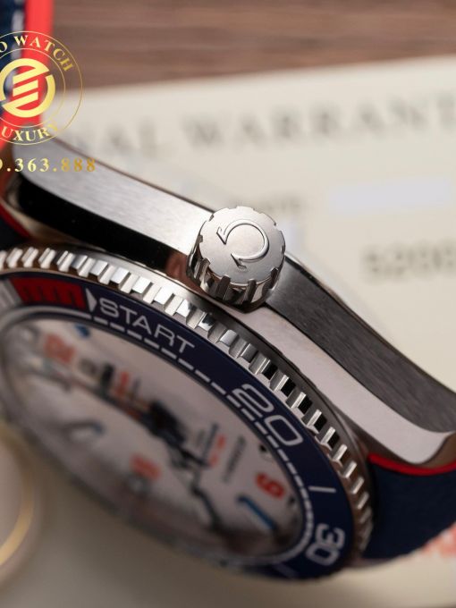 Đồng Hồ: Omega Seamaster Planet Ocean 600M Co-Axial Master Chronometer 43.5mm Vỏ Trắng Mặt Trắng Rep 1:1