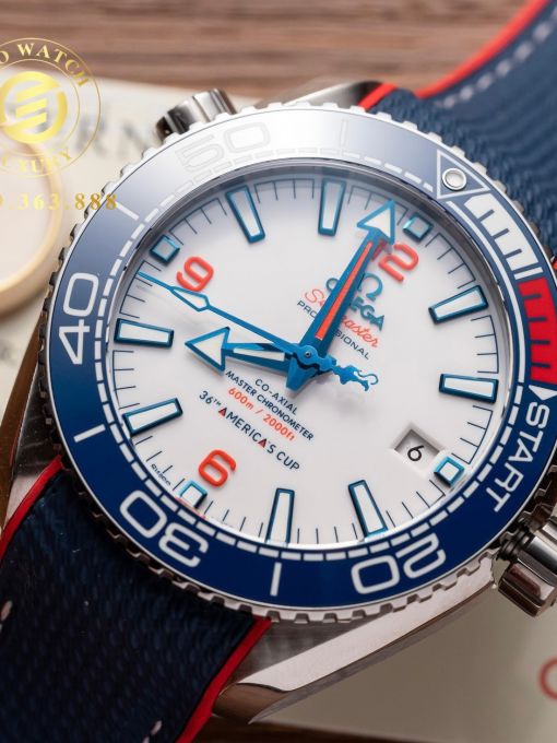 Đồng Hồ: Omega Seamaster Planet Ocean 600M Co-Axial Master Chronometer 43.5mm Vỏ Trắng Mặt Trắng Rep 1:1