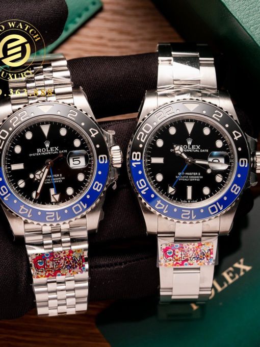 Đồng Hồ: Rolex GMT-Master II Batman 40mm Rep 1:1