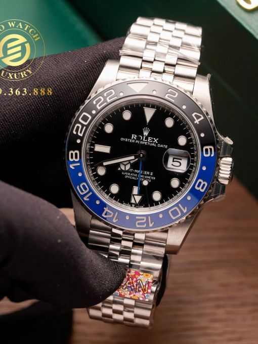 Đồng Hồ: Rolex GMT-Master II Batman 40mm Rep 1:1