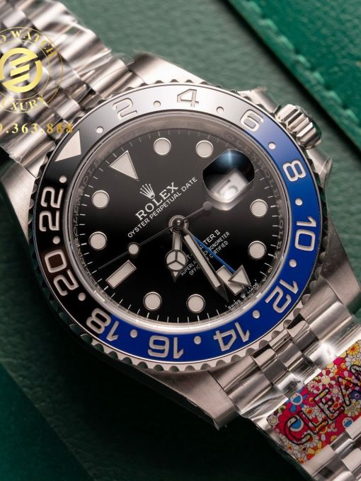 Đồng Hồ: Rolex GMT-Master II Batman 40mm Rep 1:1