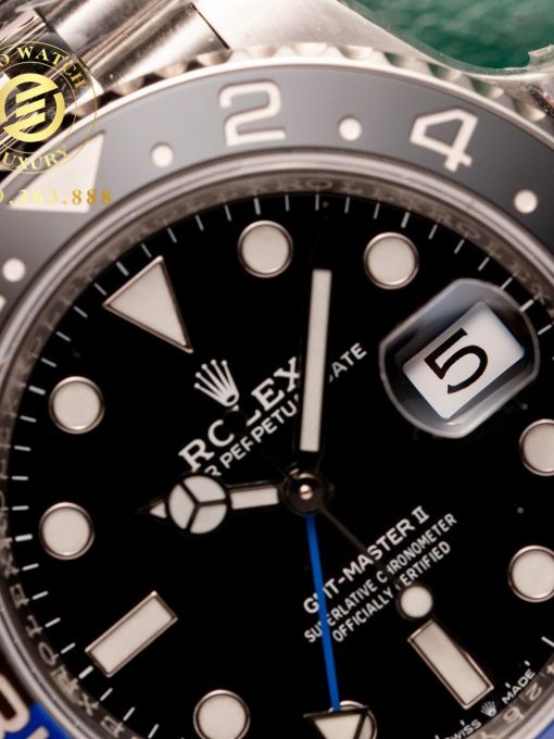 Đồng Hồ: Rolex GMT-Master II Batman 40mm Rep 1:1