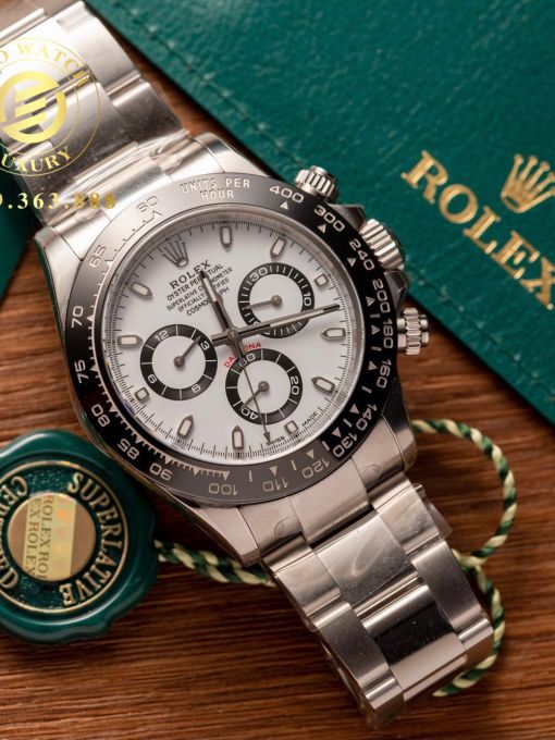 Đồng Hồ: Rolex Daytona Panda 40mm 126610LN Like Auth