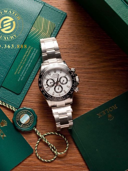 Đồng Hồ: Rolex Daytona Panda 40mm 126610LN Like Auth