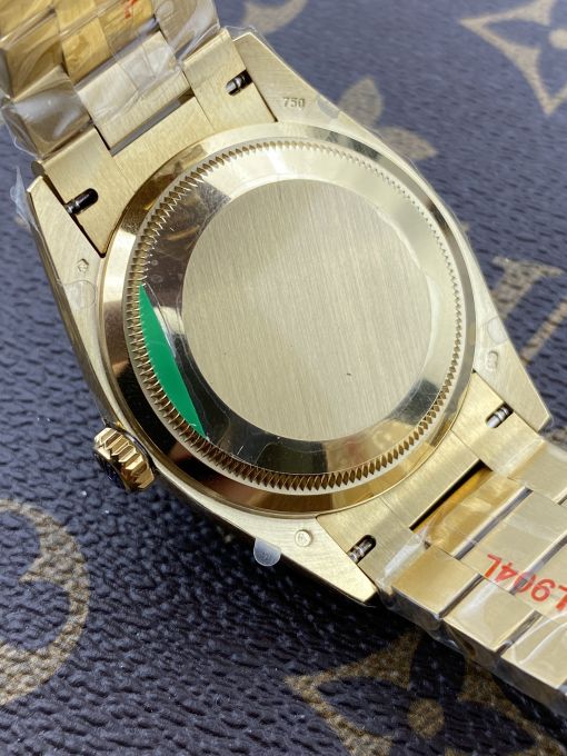 Đồng Hồ : ROLEX DAY-DATE 36MM GREEN GOLD SIÊU CẤP MÁY THỤY SĨ ETA 