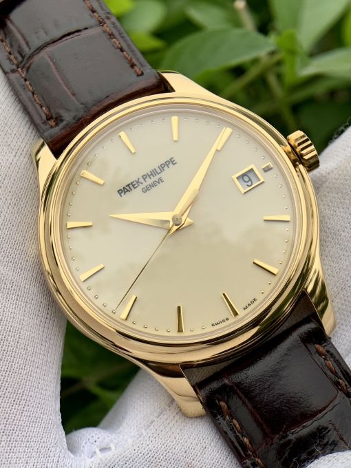 Đồng Hồ Patek Philippe Calatrava 5296G-010 Replica 1:1 King Gold 