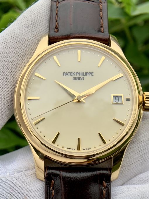 Đồng Hồ Patek Philippe Calatrava 5296G-010 Replica 1:1 King Gold 