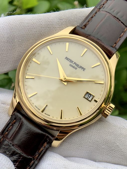 Đồng Hồ Patek Philippe Calatrava 5296G-010 Replica 1:1 King Gold 