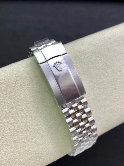 Đồng Hồ Rolex Datejust 126334 41mm Vỏ Trắng Mặt Xám Chải Tia Bản Rep 1:1