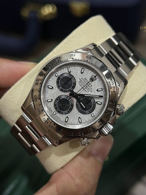 Đồng hồ  Rolex Daytona 40mm Chế Tác 1:1 Mặt Số Thiên Thạch 