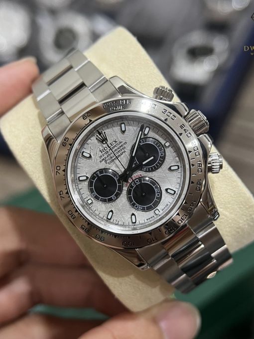 Đồng hồ  Rolex Daytona 40mm Chế Tác 1:1 Mặt Số Thiên Thạch 