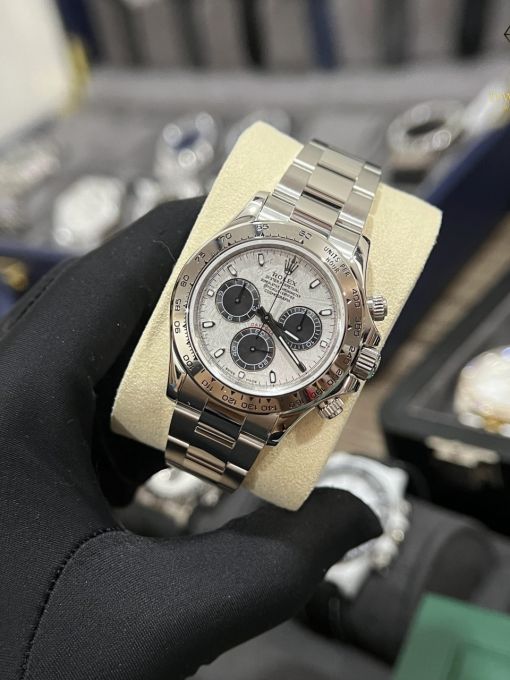 Đồng hồ  Rolex Daytona 40mm Chế Tác 1:1 Mặt Số Thiên Thạch 