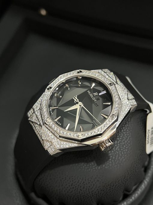 Đồng Hồ Hublot Orlinski Độ Kim Cương Moissanite Bản Like Auth 1:1