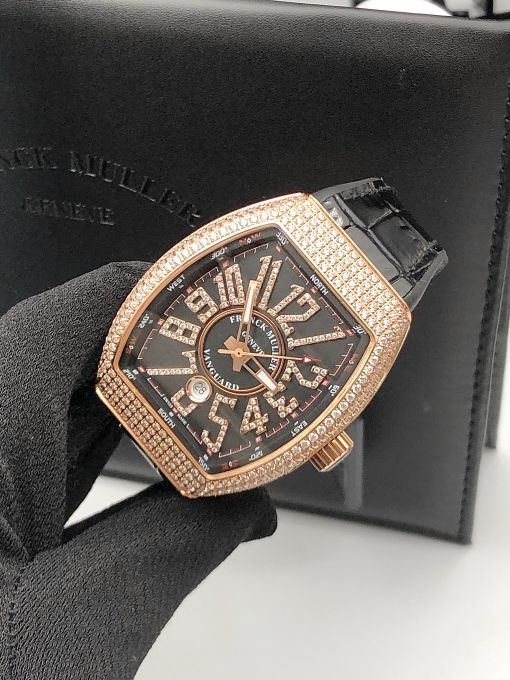 Đồng Hồ Fank Muller V45 Rose Gold VANGUARD REPLICA 1:1 