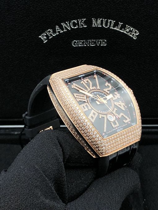 Đồng Hồ Fank Muller V45 Rose Gold VANGUARD REPLICA 1:1 