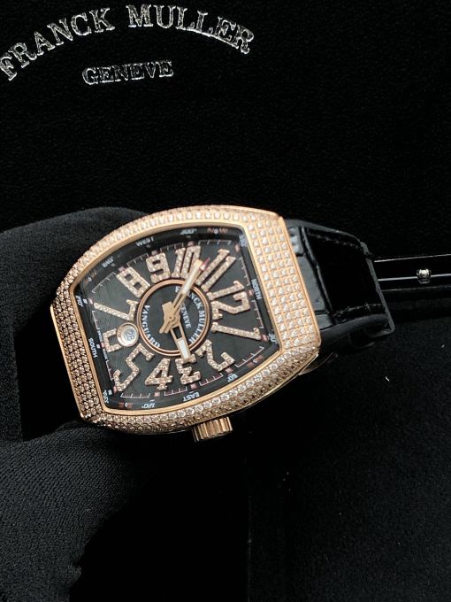 Đồng Hồ Fank Muller V45 Rose Gold VANGUARD REPLICA 1:1 