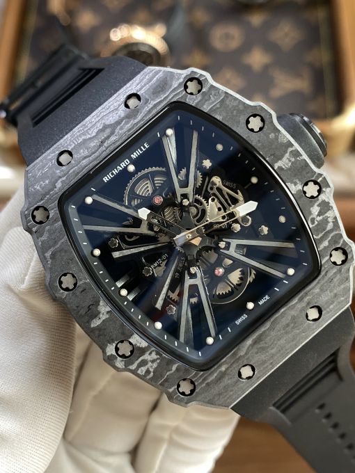 Đồng Hồ Richard Mille 12-01 Ceramic 44MM REPLICA THUỴ SĨ 1:1 