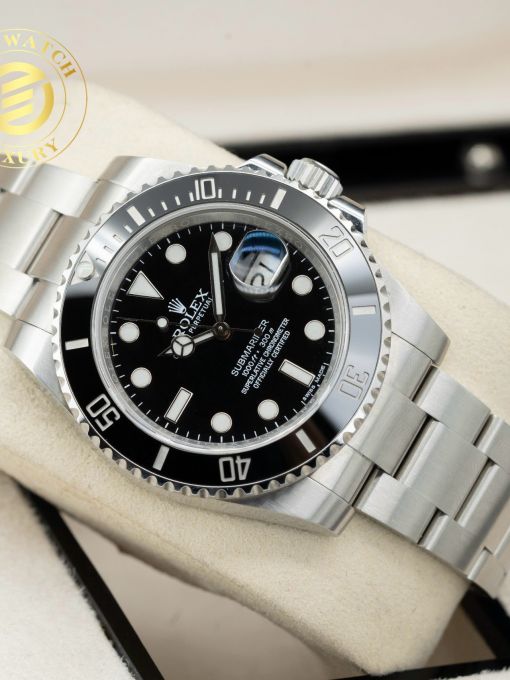 Đồng Hồ: Rolex Submariner 40mm 116610LN mặt số đen rep 1:1