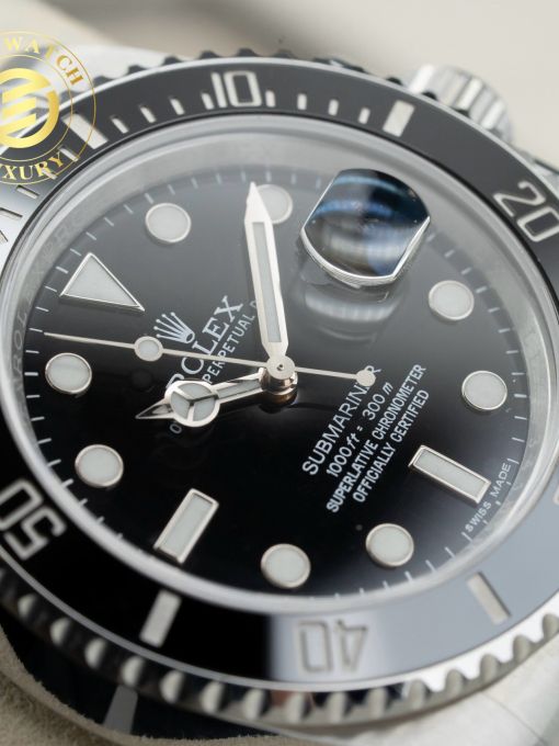 Đồng Hồ: Rolex Submariner 40mm 116610LN mặt số đen rep 1:1