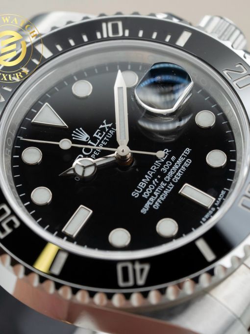 Đồng Hồ: Rolex Submariner 40mm 116610LN mặt số đen rep 1:1