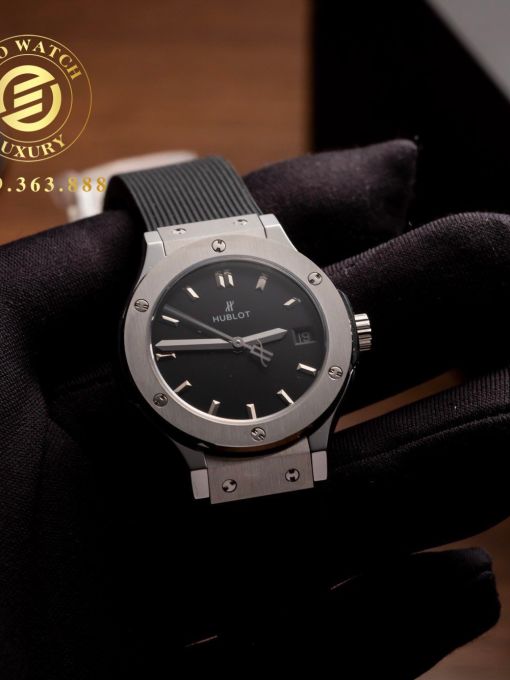 Đồng Hồ: Hublot Classic Fusion 33mm Mặt Số Đen Rep 1:1