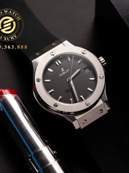 Đồng Hồ: Hublot Classic Fusion 33mm Mặt Số Đen Rep 1:1