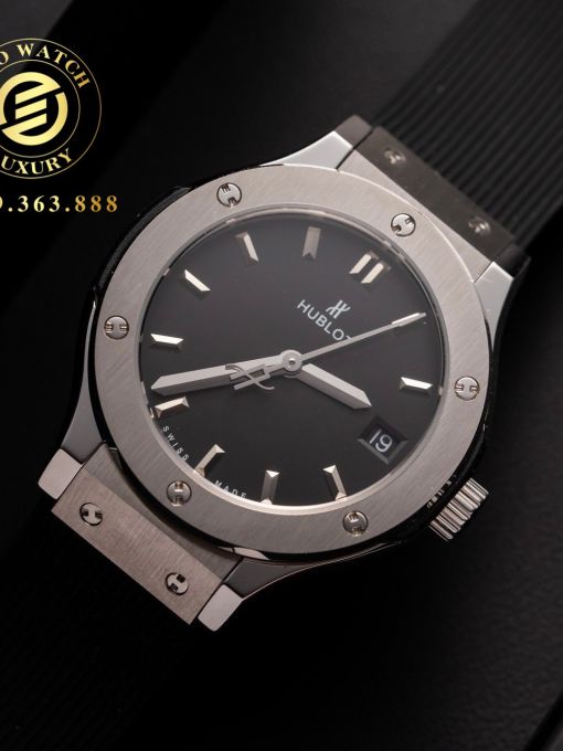 Đồng Hồ: Hublot Classic Fusion 33mm Mặt Số Đen Rep 1:1