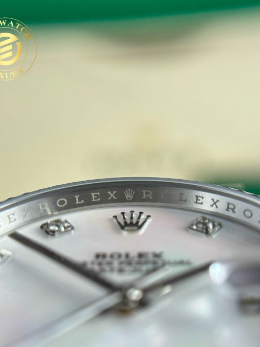 Đồng Hồ: Rolex Datejust 41mm mặt số khảm trai Rep 1:1