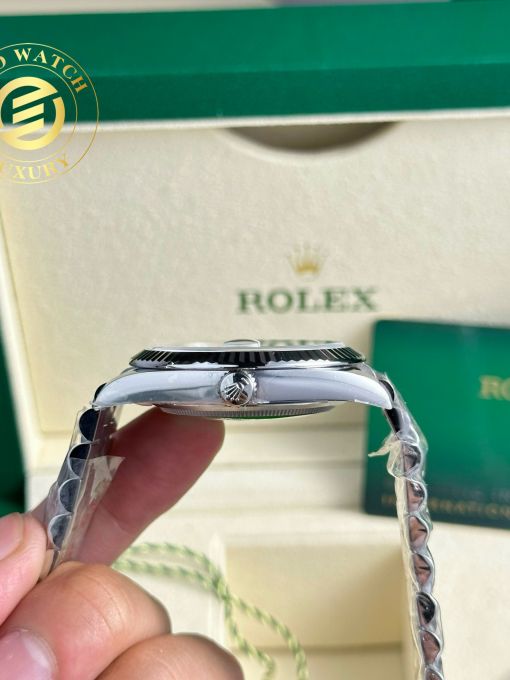 Đồng Hồ: Rolex Datejust 41mm mặt số khảm trai Rep 1:1