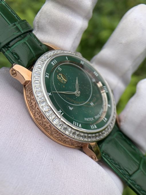 Đồng Hồ PATEK Philippe Giải Ngân Hà Green Replica 1:1 (Cả Giải Ngân Hà Thu Nhỏ)