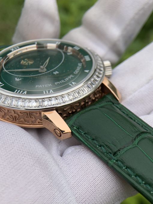 Đồng Hồ PATEK Philippe Giải Ngân Hà Green Replica 1:1 (Cả Giải Ngân Hà Thu Nhỏ)