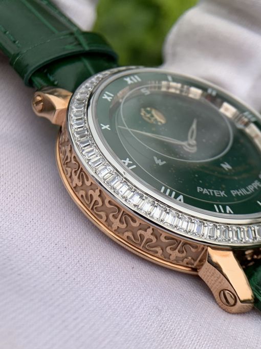 Đồng Hồ PATEK Philippe Giải Ngân Hà Green Replica 1:1 (Cả Giải Ngân Hà Thu Nhỏ)