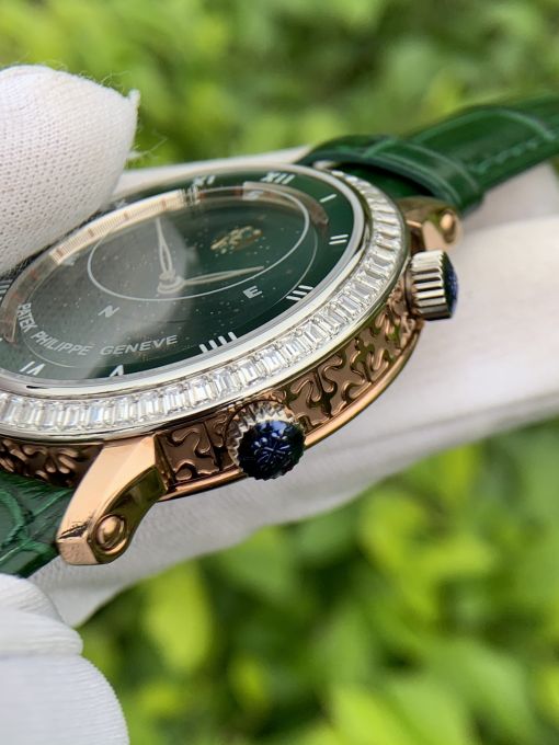 Đồng Hồ PATEK Philippe Giải Ngân Hà Green Replica 1:1 (Cả Giải Ngân Hà Thu Nhỏ)