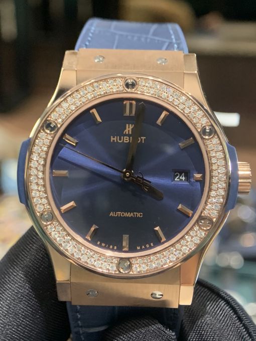 NIỀNG KIM CƯƠNG MOISANTE Hublot Nhập Hong Kong 