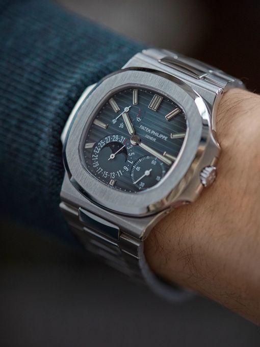 Đồng Hồ SIÊU PHẨM PATEK PHILIPPE 5712/001 Blue REP 1:1 ( BẢN TIÊU CHUẨN ) 