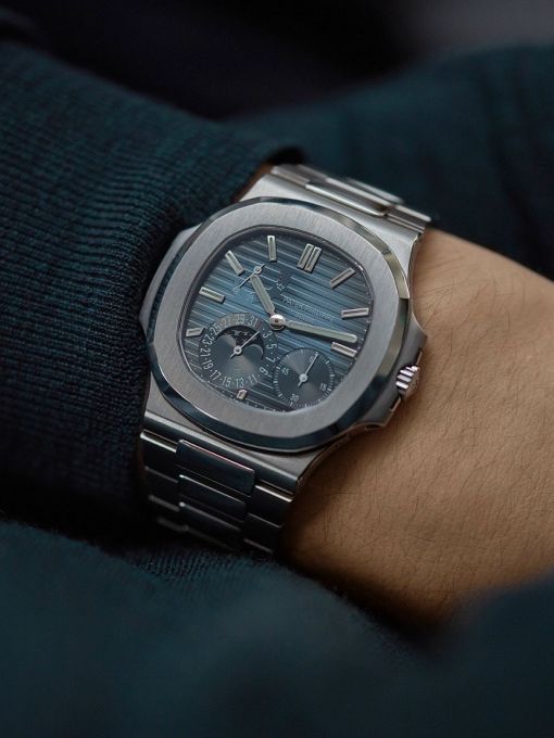 Đồng Hồ SIÊU PHẨM PATEK PHILIPPE 5712/001 Blue REP 1:1 ( BẢN TIÊU CHUẨN ) 