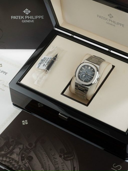 Đồng Hồ SIÊU PHẨM PATEK PHILIPPE 5712/001 Blue REP 1:1 ( BẢN TIÊU CHUẨN ) 