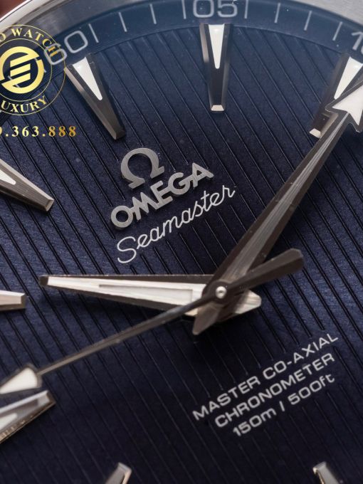 Đồng Hồ: Omega Seamaster Aqua-Terra 41MM Vỏ Trắng Mặt Xanh Navy VS Factory Rep 1:1