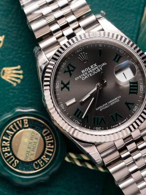 Đồng Hồ: Rolex Datejust 126234 36mm Wimbledon 